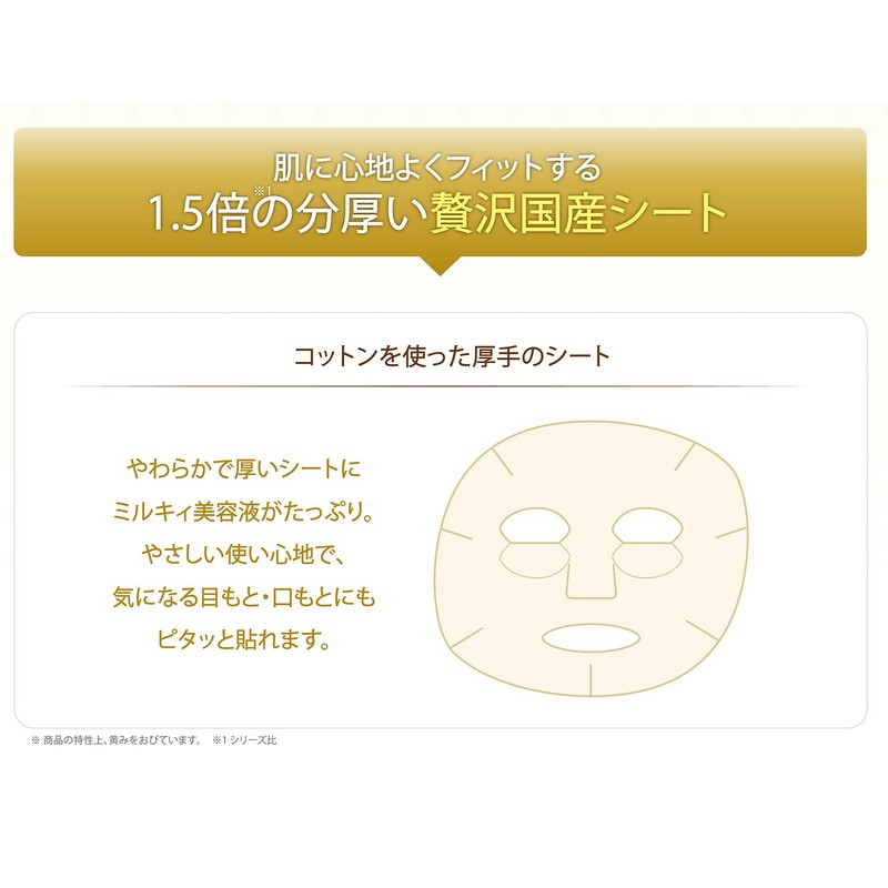 Kose Clear Turn Ultra Thick Moisturizing Mask, EX, 40 Sheets