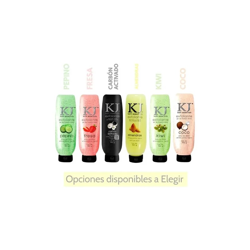 Exfoliante Kj Skincare Carbon Activado Para Celula Muesta