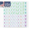 American Mahjong Acrylic Mahjong Tiles 4-layer Engraved American Mahjong Tiles