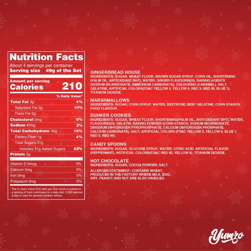 Hot Chocolate Kit, Premium Holiday Hot Cocoa Gift Sets With