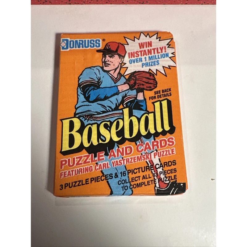 1990 Donruss Sealed Pack Baseball Trading Card Wax Pack
