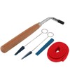 6Pcs Professional Piano Tuner Kit Exquisite Workmanship Complete Tools Easily