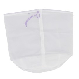 5 Gallons Brew Bags Wine Straining Bag Extra Fine Mesh for Homebrewing Milk Honey Purple (25micro)