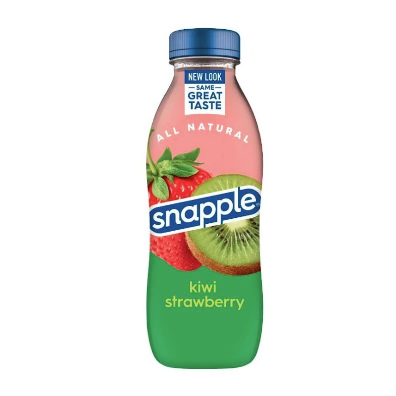 Snapple Kiwi Strawberry All Natural Juice Drink Gluten Free 100%