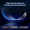 400 fundas de plástico duro para tarjetas, fundas de tarjetas