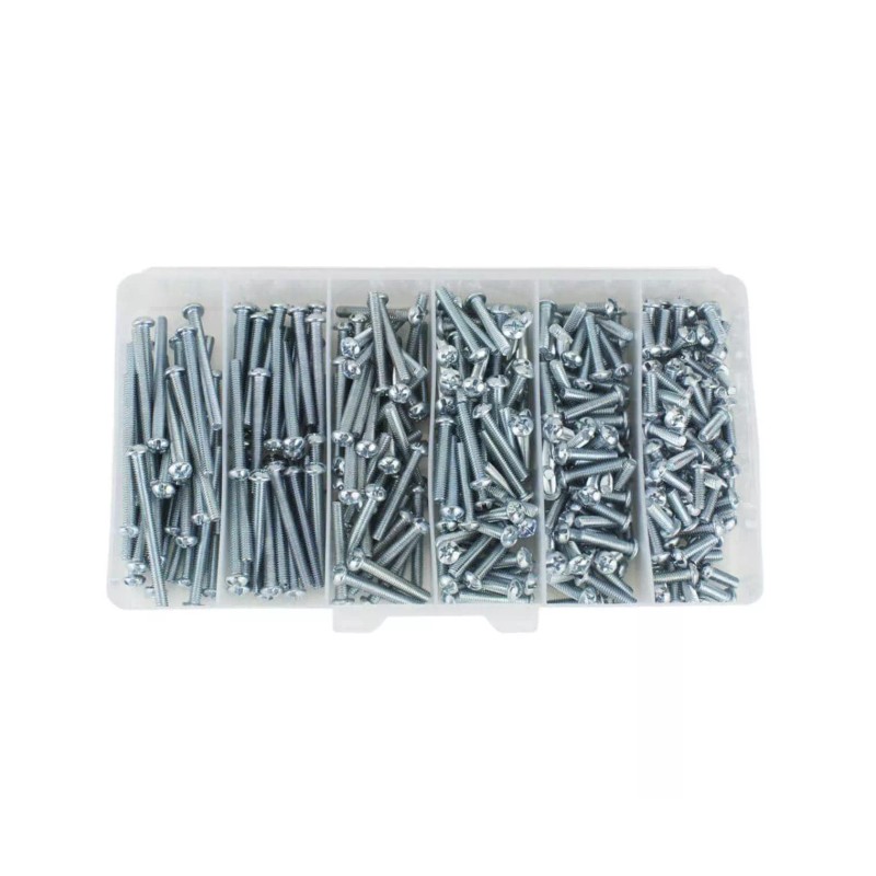 Everbilt #8-32 Electrician's Machine Screw Kit 800994 6Different Sz.ZINC 370