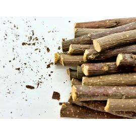 Apple Stick Chew Toy for Rabbits, Hamsters, Guinea Pigs, Chinchillas and Other Small Animals, All Natural Pet Wood Chew 100g