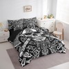 Erosebridal Viking Skull Bed in A Bag for Kids Boys
