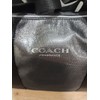 COACH FRAGRANCE WOMENS TOTE BAG NEW DARK GRAY SLIVER SHINY