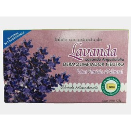 Garcia Jabon Natural Lavanda  Antiséptico  Ecológico Base Coco 125g