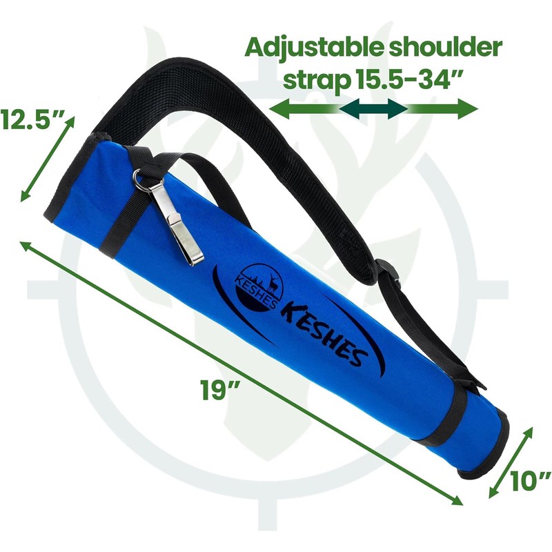 Archery Back Arrow Quiver Holder - Adjustable Quivers for Arrows,