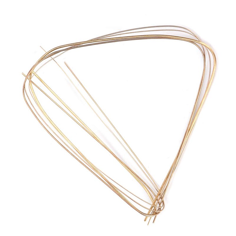 4pcs Gold and Silver Welding Rods Set - 0.5mm, 0.7mm,