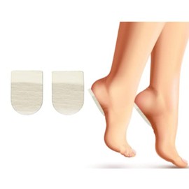 LW3 Pad Heel Medial/Lateral Wool Felt Med 3 Pr Part# LW3 by Hapad, Inc Qty of 1 Pair