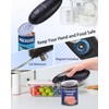 CIRCLE JOY Electric Can Opener, One-Touch Automatic Can Opening with