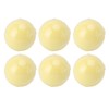 6pcs Bath Salt Ball Moisturizing Colorful Kid Friendly Mild Lemon