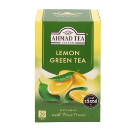 English Teas, "Lemon Green Tea" - Tagged & Aluminium Foil Enveloped Teabags