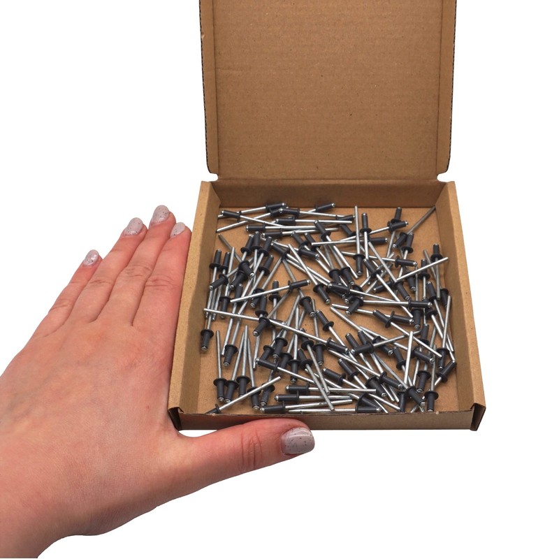 SKIR'CO (Pack of 100 pcs) Painted Blind Rivets 3.2 x