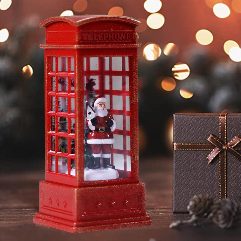 London Phone Booth Light, LED Lamp - Retro London Telephone