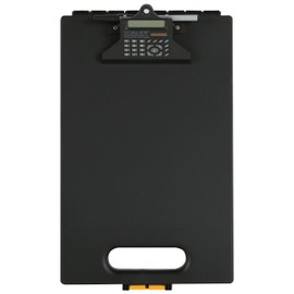 Dexas Clipcase Calculator Storage Clipboard, Black