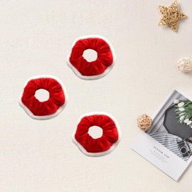 Bohue 10pcs Hair Scrunchies Cute Rope Elastic Ties Stretchy Hair Ties Ponytail Holder Christmas Hair Accessories for Women Girls