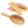 COM-FOUR® 3-piece premium hair care set, all-purpose brush and two
