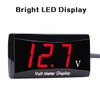 DollaTek Digital Car Voltmeter Gauge for DC 12V Boat Car