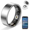 HPLSZCN Waterproof Smart Ring with Fitness Tracking, Heart Rate &