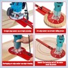 Onkel.j Router Circle Cutting Jig & Edge Guide - Essential