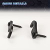 PIT66 Sun Visor Clips, Compatible with 2008-2022 Jeep Wrangler JK