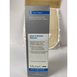 Murad Acne & Wrinkle Reducer 2 oz & Remi Mitt