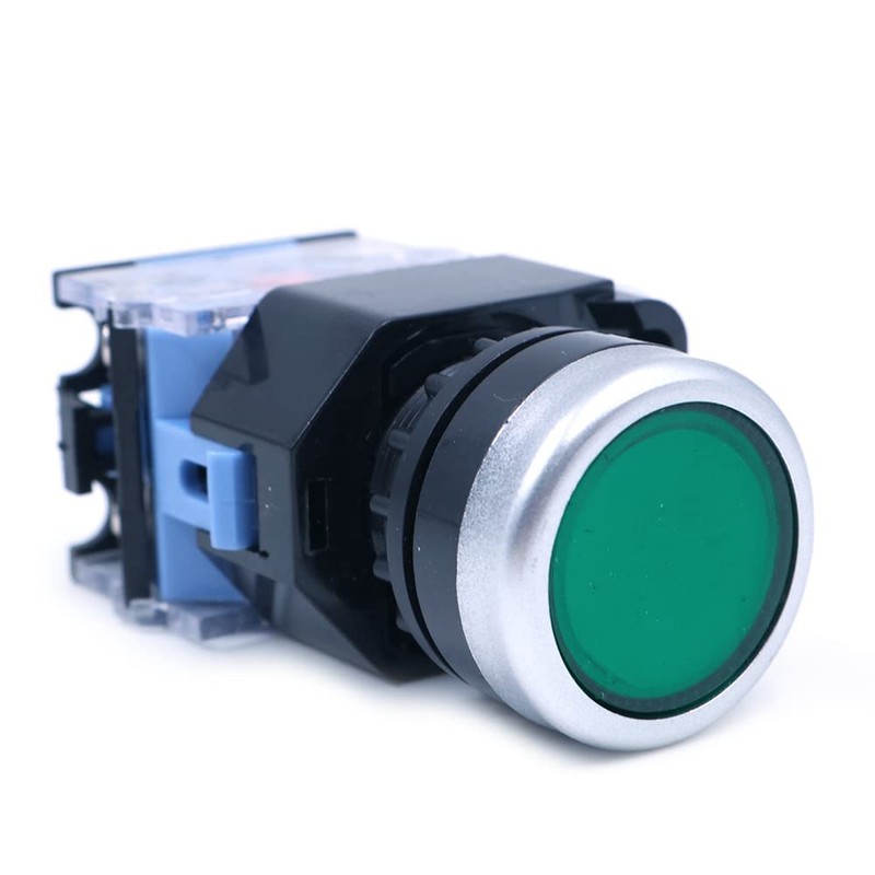 CENPEK 5 Pack 22 mm 10A 1NO 1NC Green Sign