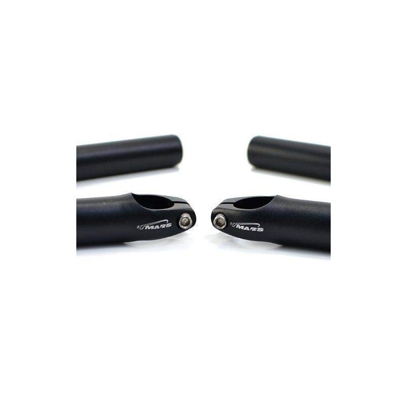 TMARS SD-218R 22.2mm Alloy Drop Bar End, Black, ST1637