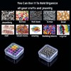 wenrescry Pack of 20 Small Boxes, Storage Boxes Small Plastic