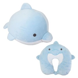 Pine Create Umirium 2-Way Cushion Dolphin 11.8 x 7.9 x 7.9 inches (300 x 200 x 200 mm) 21P44379