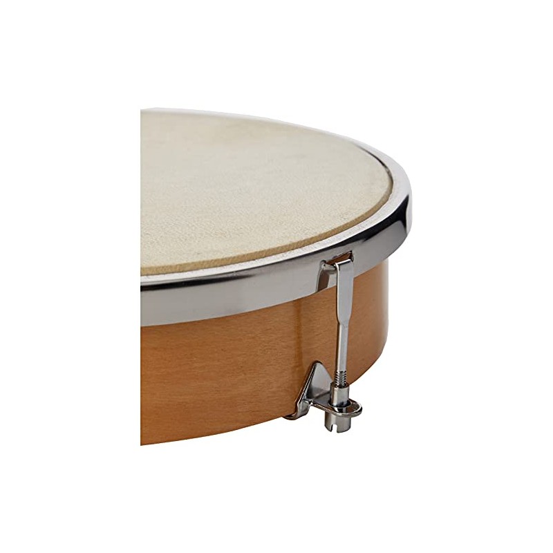 Percussion Plus PP876 8 inch Tunable Drum, Brown