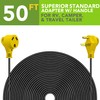 Leisure Cords 50 Ft 30 amp RV Power Extension Cord