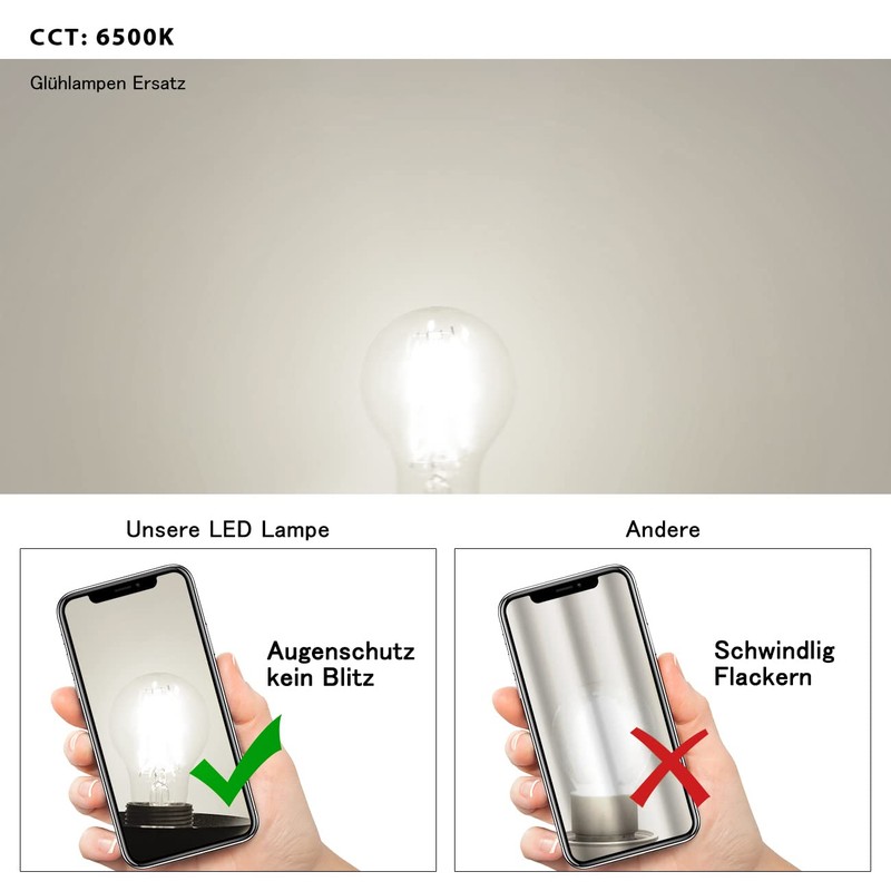 LVWIT E27 Filament LED A60