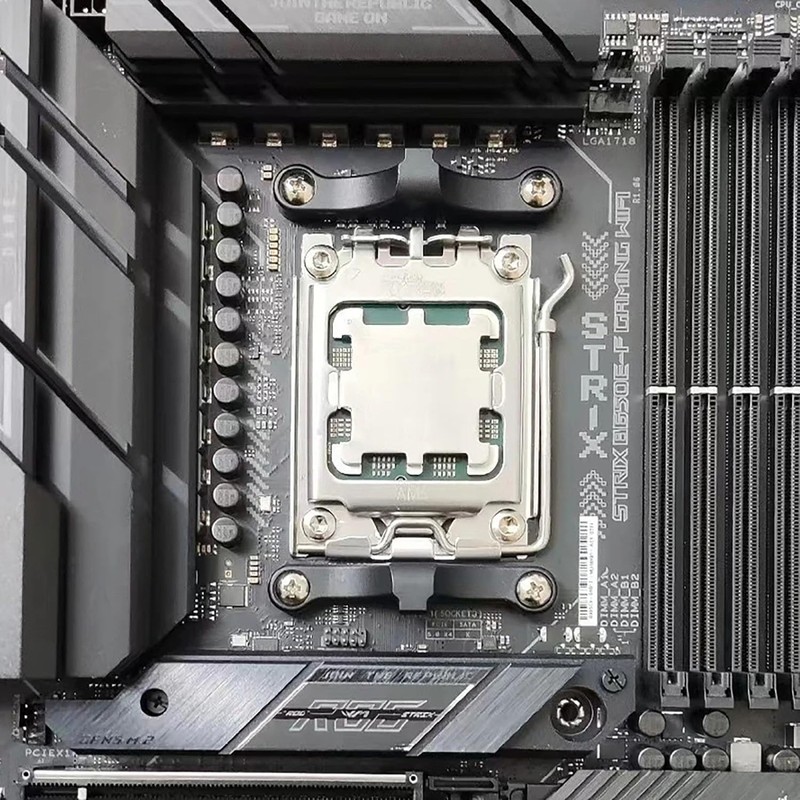 PIYANYO 4pcs Black CPU Fan Bracket CPU mainboard Bracket Applicable