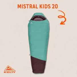 Kelty | Mistral Kids 20° Degree Malachite - Lightweight and Durable