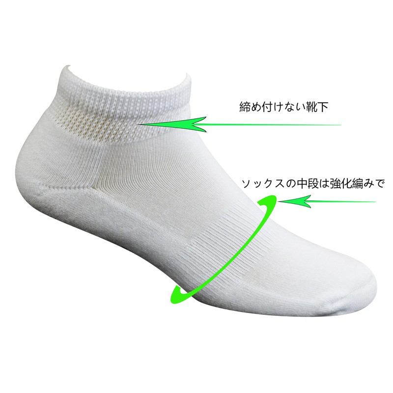 Yomandamor Men's Ankle Socks, Four Seasons, Combed Cotton, 5 Pair
