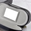 RURAUOGR Double Glasses Case Hard Shell Dual Eyeglasses Case Protective