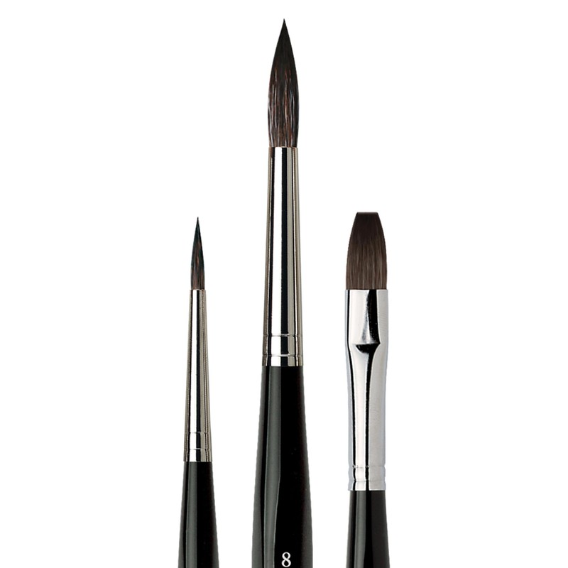 Da Vinci 5386 Series Water Colour Painting Brush Set, Bristle,