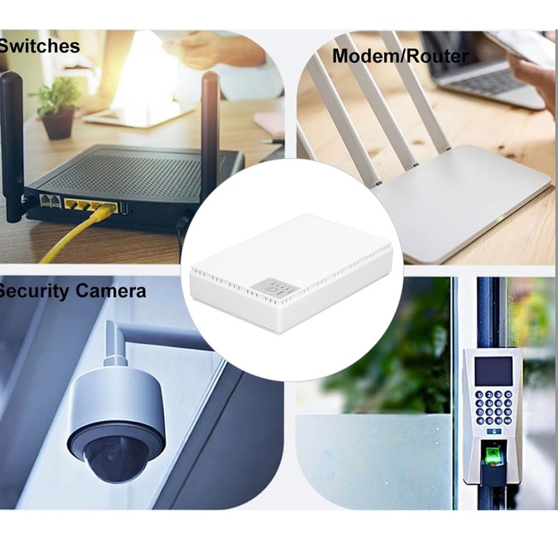 Uninterruptible Power Supply 5V 9V 12V USB POE Port Mini