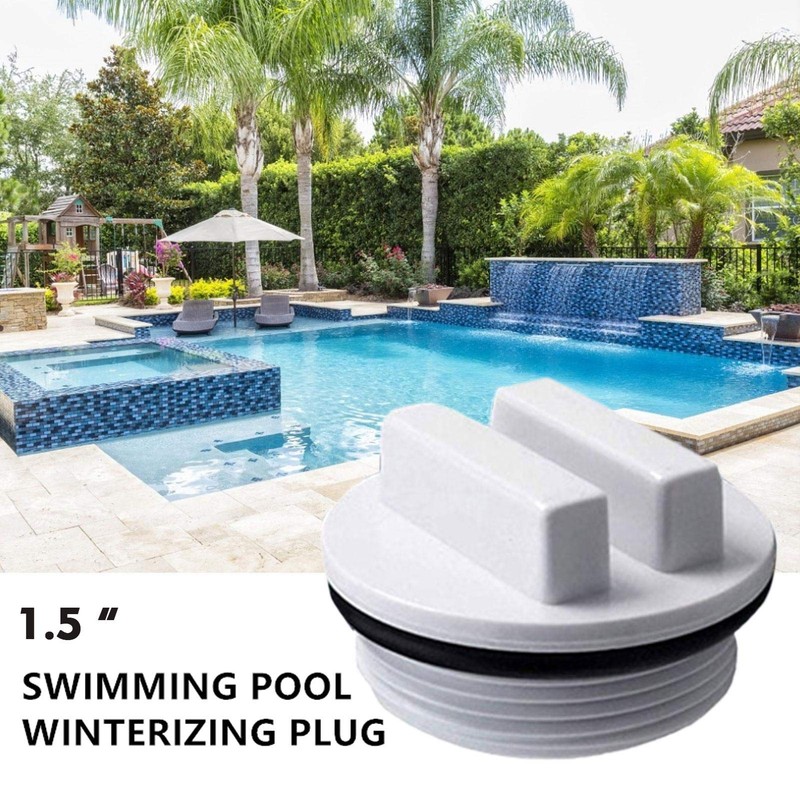 Winter Cap for Inlet Nozzle, Sealing Plug, Solid Pool Single