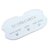 Acclaim Pocket Bowls Scorer Scorecheck White Gold Print Opponents And