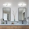 OOWOLF 2 Pack LED Vanity Light Bar for Bathroom, Dimmable