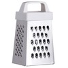 KitchenCraft Stainless Steel Mini Grater, 3.5 x 2.5 x 6.5