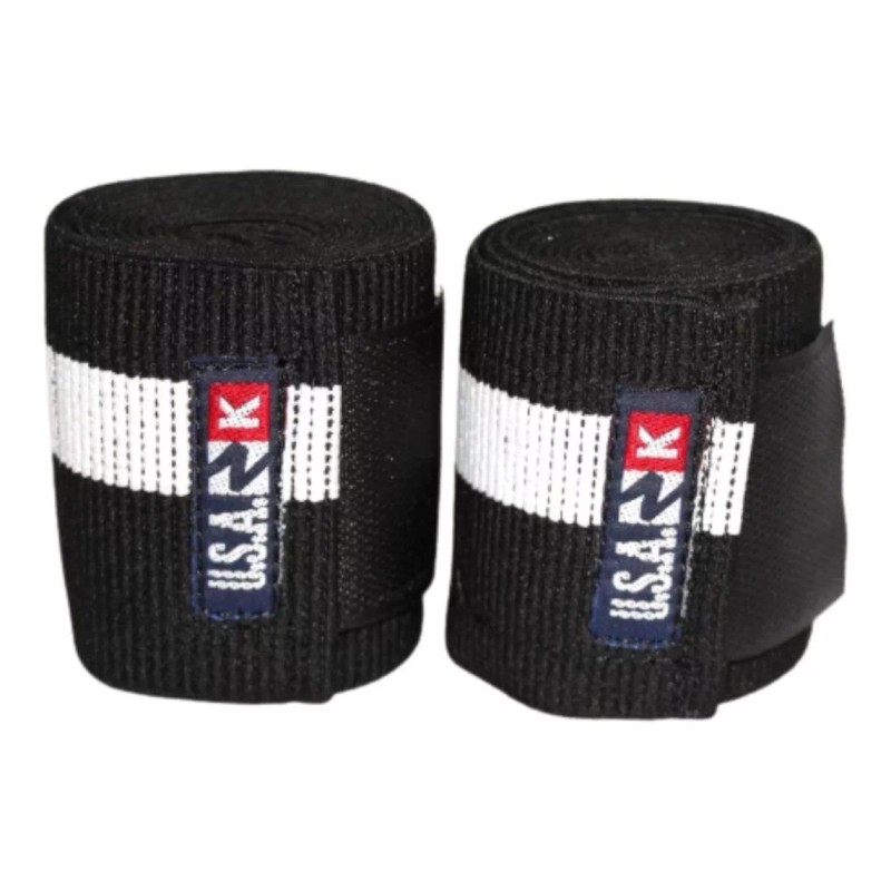 USA ZK Vendas Para Rodillas + Muñequeras Economic Pack Gym