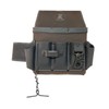 Zeluga 20-386 6 Pocket Nubuck Saddle Leather Electrician Tool Pouch,