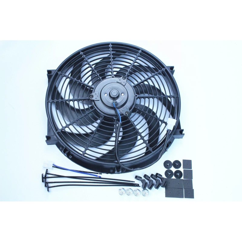 RSRing 14" Heavy Duty Radiator Electric Wide Curved Blade FAN